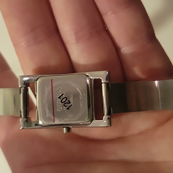 STERLING SILVER GUESS WATCH - Picture 2 of 2